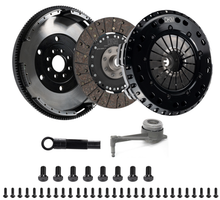 Load image into Gallery viewer, DKM Clutch 2.0 VW/Audi A3 FSI 6 Bolt Motor MS Twin Disc Clutch w/Steel Flywheel (660 ft/lbs Torque)
