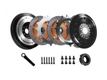 Load image into Gallery viewer, DKM Clutch BMW E34/E36/E39/E46/Z3 (6 Cyl) Ceramic Twin Disc MR Clutch w/Flywheel (650 ft/lbs Torque)
