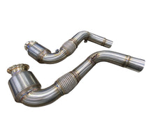 Load image into Gallery viewer, BMW S63 N63 CATTED DOWNPIPES | V8 BMW X5 M AND X6 M X5 X6 550I 650I
