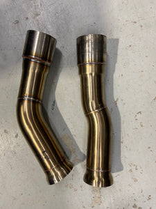 F8X BMW M3 & M4 EQUAL LENGTH MID PIPE INCLUDES ACTIVE F-BRACE