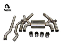 Load image into Gallery viewer, F87 M2C VALVED REAR AXLE-BACK EXHAUST
