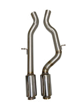 Load image into Gallery viewer, F8X BMW M3 &amp; M4 EQUAL LENGTH MID PIPE INCLUDES ACTIVE F-BRACE
